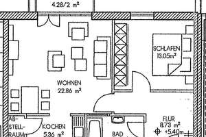 Moderne, zentrumsnahe 2 Zimmer-Wohnung mit Balkon – Gablonzer Strasse 13, 84478 Waldkraiburg – Vorschaubild 23