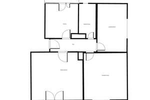 modernisierte 3-Zimmer an der Alb - 4.OG ohne Aufzug - zwei Balkone – Kehler Str. 6, 76199 Weiherfeld-Dammerstock, Karlsruhe – Vorschaubild 2