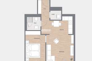 antaris Immobilien GmbH ** 2-Raum-Wohnung mit Weitblick im modernen Quartier ** – Die vollständige Adresse der Immobilie erhältst du vom Anbieter., 99084 Altstadt, Erfurt – Vorschaubild 6