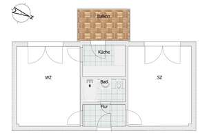Kapitalanlage in Dortmund-Aplerbeck: modernisierte 2-Zimmer-Wohnung (vermietet) – Luninkhofstraße 9, 44287 Aplerbeck (Ortsteil), Dortmund – Vorschaubild 16