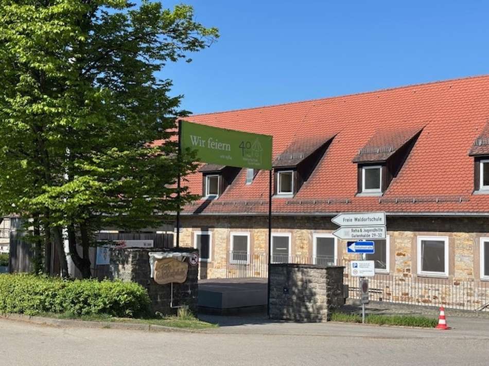 Waldorfschule in unmittelba...