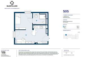 1 Monat mietfrei! Stylisches Apartment für Studierende – wohnen im Quartillion Wiesbaden – Im Rad 15, 65197 Rheingauviertel / Hollerborn, Wiesbaden – Vorschaubild 9