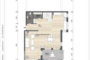 Exklusivität und Elbblick: Luxus-Maisonette mit Gartenanteil an Hamburgs Top-Adresse – Die vollständige Adresse der Immobilie erhältst du vom Anbieter., 22605 Othmarschen, Hamburg – Vorschaubild 11