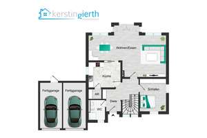 Top gepflegtes Einfamilienhaus mit großem Garten in bester Wohnlage in Eckersdorf – Die vollständige Adresse der Immobilie erhältst du vom Anbieter., 95488 Eckersdorf – Vorschaubild 33