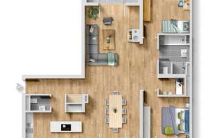 SIE WOLLEN NACH GANZ OBEN? STILVOLLES PENTHOUSE IN TOPLAGE MIT BALKONEN UND TIEFGARAGE – Die vollständige Adresse der Immobilie erhältst du vom Anbieter., 10785 Kreuzberg, Berlin – Vorschaubild 9