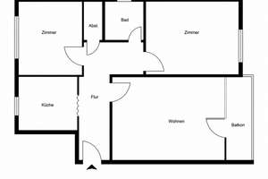Wohnen in Rahlstedt – gepflegte 3-Zimmer-Wohnung mit sonnigem Balkon – Die vollständige Adresse der Immobilie erhältst du vom Anbieter., 22149 Rahlstedt, Hamburg – Vorschaubild 10