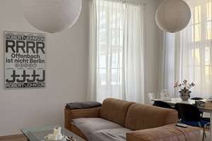 Möblierte 2-Zimmer-Wohnung in Offenbach Zentrum für 6 Monate zur Untermiete