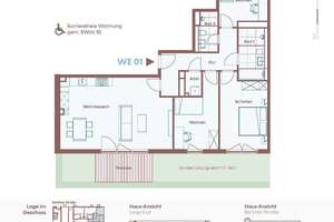 Lichtdurchflutet & ebenerdig: 4-Zimmer-Neubauwohnung mit Terrasse & Garten – Berliner Straße 160, 10715 Wilmersdorf, Berlin – Vorschaubild 6