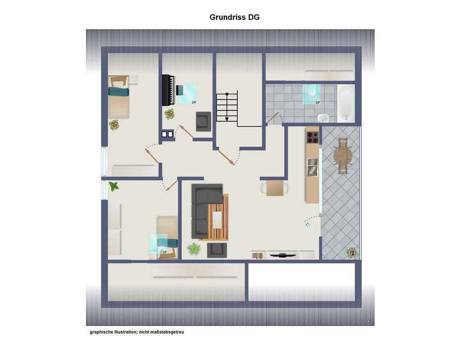 Grundriss DG