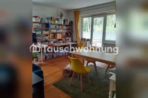 Tauschwohnung: 4-Raum-Whg. Stadtpark + 2 Balkons + Garage 94 m² EG