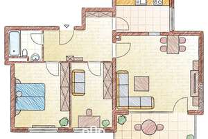 Solln - sonniger Südbalkon- helle 3 Zimmer Eigentumswohnung - bezugsfrei - ohne Käuferprovision – Die vollständige Adresse der Immobilie erhältst du vom Anbieter., 81477 Solln, München – Vorschaubild 10