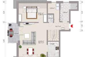 WE 11: Maisonette-Wohntraum in ruhiger Umgebung! – Die vollständige Adresse der Immobilie erhältst du vom Anbieter., 40627 Unterbach, Düsseldorf – Vorschaubild 3