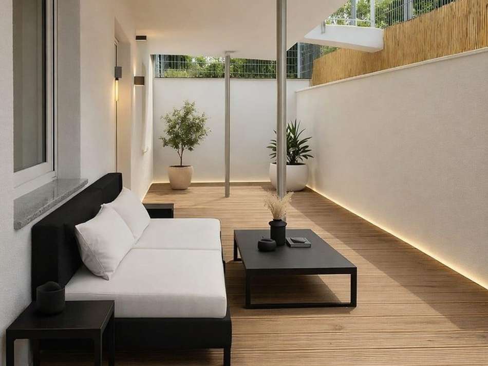 Terrasse visualisiert