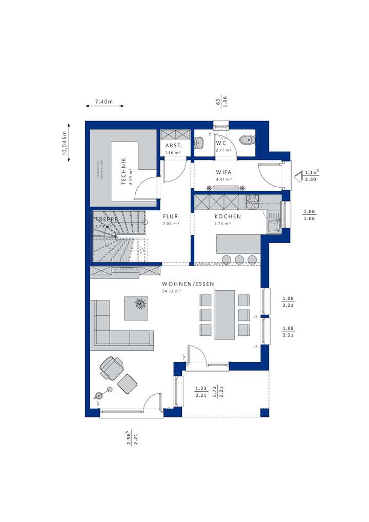 Grundriss EG