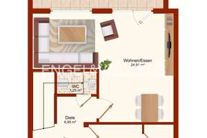 Gepflegtes Reihenmittelhaus mit Carport in begehrter Wohnlage – Die vollständige Adresse der Immobilie erhältst du vom Anbieter., 26389 Schaar, Wilhelmshaven – Vorschaubild 13