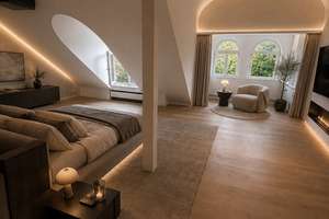 Exklusives Altbau-Penthouse mit Klimaanlage, drei Terrassen & zwei Kaminen – Die vollständige Adresse der Immobilie erhältst du vom Anbieter., 40217 Unterbilk, Düsseldorf – Vorschaubild 5