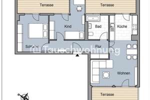 Tauschwohnung: Beautiful Attic Apartment with 3 Balcony