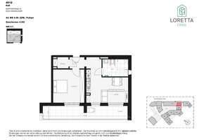 Moderne 2 Zimmer-Wohnung in Top Lage mit Einbauküche zum Erstbezug! – Die vollständige Adresse der Immobilie erhältst du vom Anbieter., 40223 Bilk, Düsseldorf – Vorschaubild 14