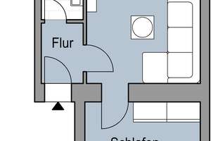 Ab dem 01.06.2026: Super schöne 2-Zimmer-Wohnung mit Einbauküche, Balkon und modernem Bad – Essener Str. 8, 40476 Derendorf, Düsseldorf – Vorschaubild 2