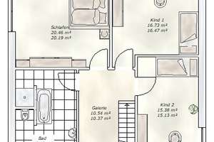 Stadtvilla 5 Zi., Ton-Dachziegel, Wärmepumpe, Fußbhz., freie Grundriss-Planung / Grdst. inkl. – Die vollständige Adresse der Immobilie erhältst du vom Anbieter., 4288 Liebertwolkwitz, Leipzig – Vorschaubild 4