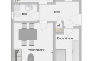 **Rohdiamant** 3 Zimmer mit Balkon //Leerstand in begehrter Lage von Köln Rodenkirchen – Die vollständige Adresse der Immobilie erhältst du vom Anbieter., 50996 Rodenkirchen (Ortsteil), Köln – Vorschaubild 8