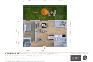 Schöne 2-Zimmer-Wohnung mit Gartenanteil in Jena Zwätzen – 7743 Zwätzen, Jena – Vorschaubild 6
