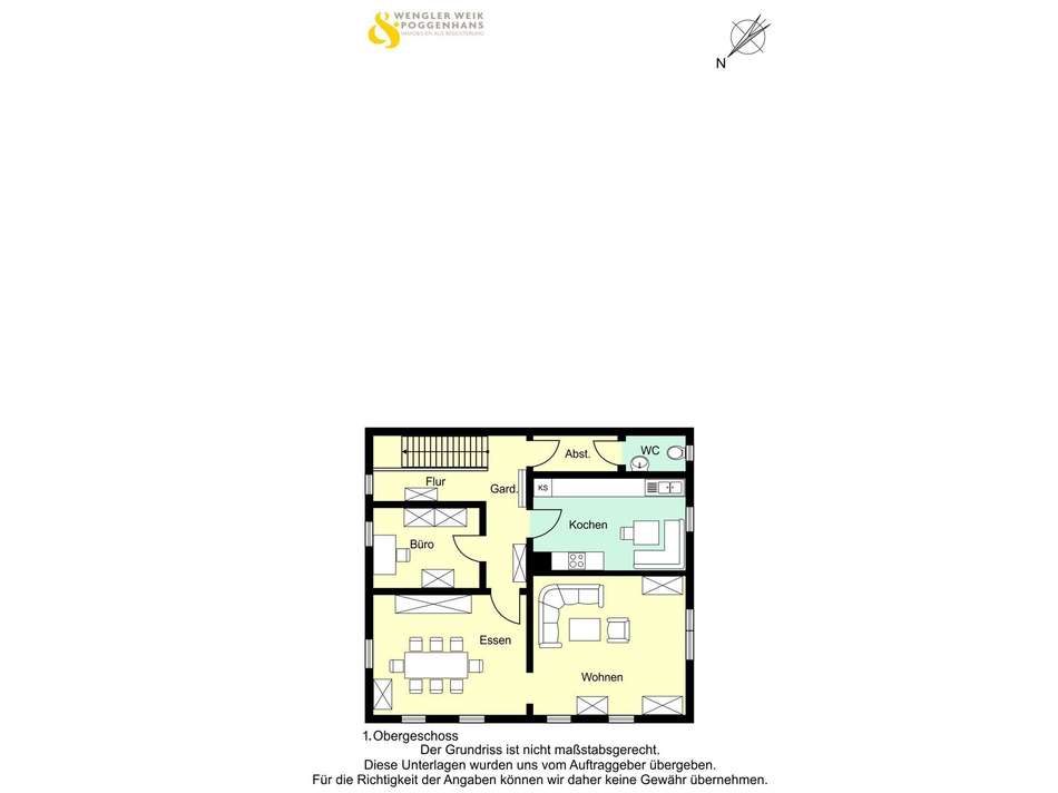Grundriss 1. Obergeschoss
