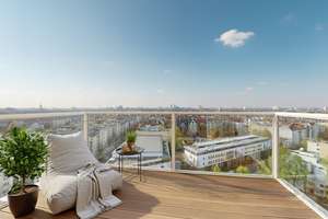 Loftleben am Wasser: Bezugsfreies Penthouse mit Luxusausstattung und Balkonen