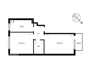 Top-Lage nahe City und Alster: Charmante 2-Zimmer-Wohnung auf der Uhlenhorst – Die vollständige Adresse der Immobilie erhältst du vom Anbieter., 22087 Uhlenhorst, Hamburg – Vorschaubild 14