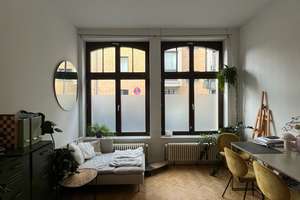 Zwischenmiete: Möblierte 2-Zm-Altbau (35 m²) im EG – Hansaring (05.03.–05.05.) – Plankgasse 58, 50668 Altstadt/Nord, Köln – Vorschaubild 1