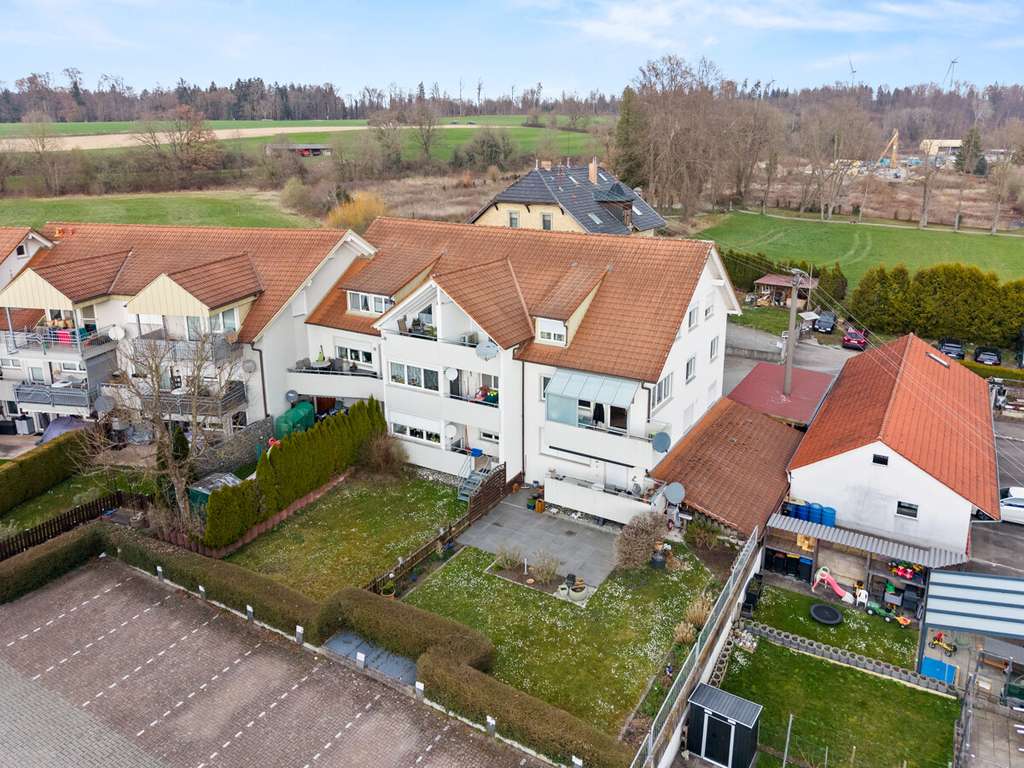 Immobilie in Wolpertswende - Vorteilhaft geschnittene 3,5-Zimmer-Wohnung im ersten Obergeschoss - Bild 1