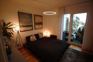 Exklusive moderne 3-Zimmer-Wohnung mit Design-Ambiente & Klimaanlage im Schlafzimmer – Moosbergstrasse 101, 64285 Bessungen, Darmstadt – Vorschaubild 6