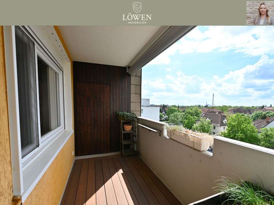 Loggia in Westausrichtung