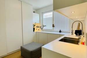 Designer Maisonette-Wohnung nähe Zoopark mit Blick ins Grüne, Fussbodenheizung, Kamin, Terrasse – Die vollständige Adresse der Immobilie erhältst du vom Anbieter., 40239 Düsseltal, Düsseldorf – Vorschaubild 7
