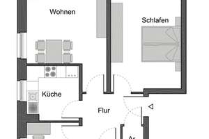 Ideal für die kleine Familie mit WBS. Bis 84.087€ Bruttoeinkommen (2 Erw./1 Kind)* – Sonnenkamp Allee 15, 38446 Almke, Wolfsburg – Vorschaubild 6