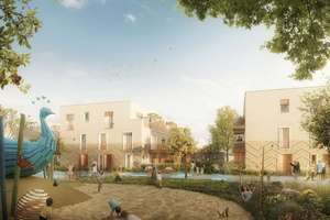 Tief einatmen mit Blick auf Tiny Forest: 3-Zimmer mit privater Terrasse zum Wäldchen – Die vollständige Adresse der Immobilie erhältst du vom Anbieter., 85748 Garching bei München – Vorschaubild 2