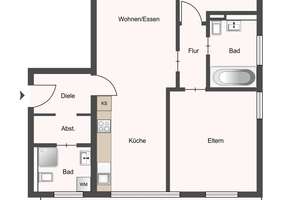 Dachterrassenwohnung - 3 Zimmer - Neubau 2021 - Erbaurecht - Bezugsfrei- Fasangarten – Minnewitstraße 37, 81549 Südgiesing, München – Vorschaubild 29