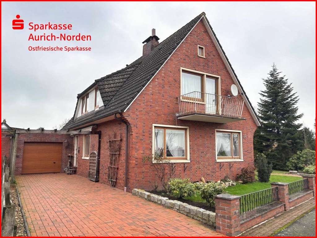 Immobilie in Hinte - Einfamilienhaus mit Garage in Sackgassenlage von Hinte-Loppersum - Bild 0