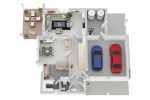 EXKLUSIVES  ARCHITEKTEN EINFAMILIENHAUS - VILLA ALLGÄU – Die vollständige Adresse der Immobilie erhältst du vom Anbieter., 87616 Marktoberdorf – Vorschaubild 10