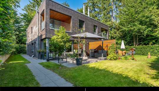 Bild von Modernes Raumwunder: Hochwertig ausgestattetes Familienglück auf 2 Ebenen mit Garten und Carport