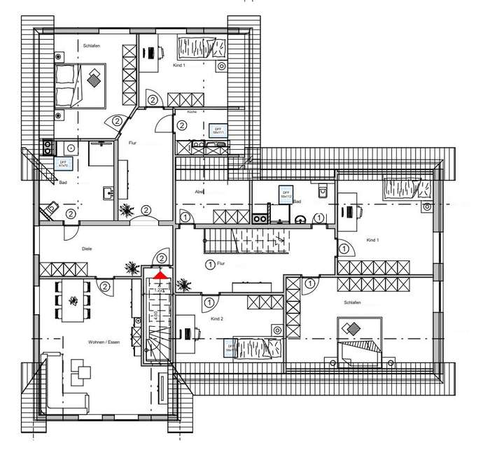 Grundriss Dachgeschoss
