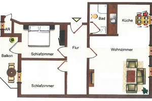 PreisWERTes NEST nahe ALTCHEMNITZ-CENTER (ACC) – Olbernhauer Straße 20, 9125 Altchemnitz, Chemnitz – Vorschaubild 11