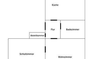 Helle 2-Zimmer-Wohnung im 4. OG mit Balkon in Pforzheim-Brötzingen – Die vollständige Adresse der Immobilie erhältst du vom Anbieter., 75172 Weststadt, Pforzheim – Vorschaubild 9