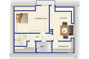 Erbbaurecht: Gemütliches Einfamilienhaus mit 3 Zimmern in Lübeck-Edelsteinsiedlung – Die vollständige Adresse der Immobilie erhältst du vom Anbieter., 23566 Sankt Gertrud, Lübeck – Vorschaubild 15