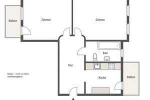 Provisionsfrei und bezugsfrei: Altbau-Beletage mit Stuck, Dielen, 2 Balkonen & grünem Hofblick. – Die vollständige Adresse der Immobilie erhältst du vom Anbieter., 12439 Niederschöneweide, Berlin – Vorschaubild 13