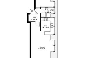 2-Zimmer-Wohnung mit Wohlfühlfaktor – Die vollständige Adresse der Immobilie erhältst du vom Anbieter., 22045 Jenfeld, Hamburg – Vorschaubild 13