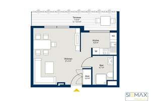 Über den Dächern Adlershofs – bezugsbereites Dachgeschoss-Apartment mit Terrasse – Die vollständige Adresse der Immobilie erhältst du vom Anbieter., 12489 Adlershof, Berlin – Vorschaubild 5