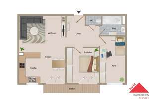 Die perfekte Wohnung für Jung und Alt! – Die vollständige Adresse der Immobilie erhältst du vom Anbieter., 70567 Möhringen-Ost, Stuttgart – Vorschaubild 13
