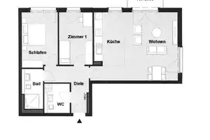 Charmante 3-Zimmer-Terrassenwohnung in Heerdt – Düsseldorf – Vorschaubild 12