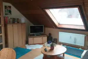 3kl.zi. dachwohnung möbliert ab 1.9./1.10.2025 – Karlsruhe – Vorschaubild 4